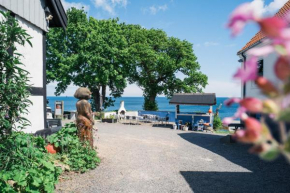 Christiansø unsere Ferienwohnung mit Seeterrasse in Gudhjem